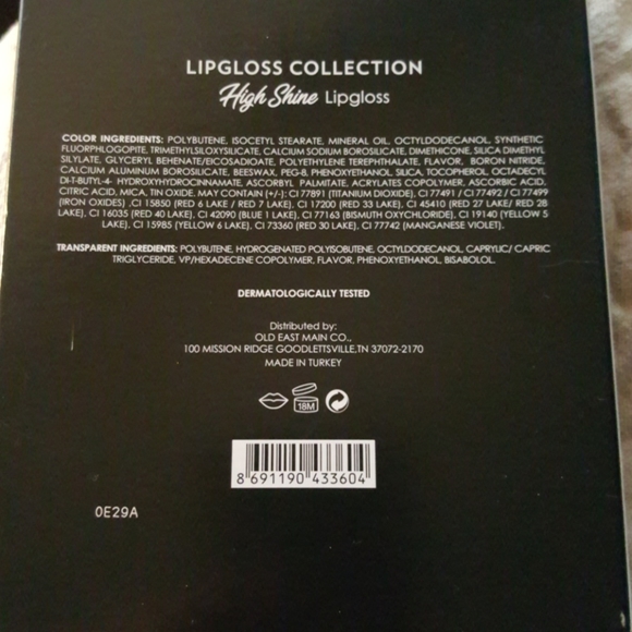 Lip Gloss Collection "High Shine" lip gloss, 4 in - Picture 2 of 3